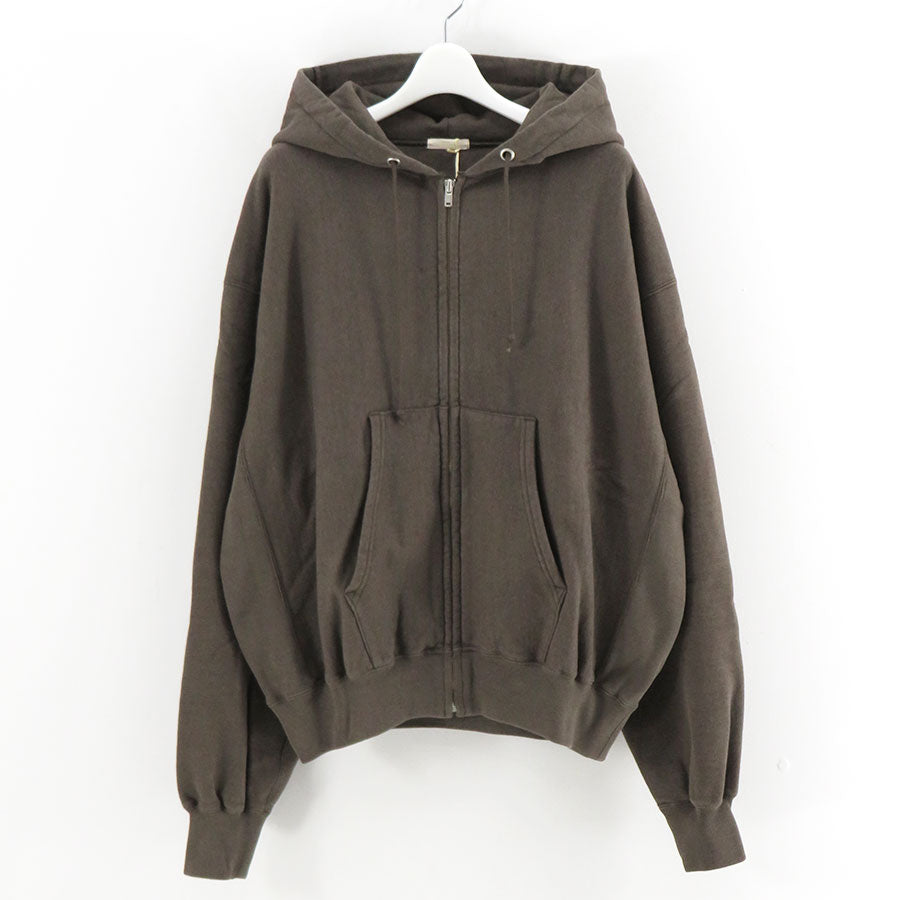 ULTERIOR/アルテリア】FADED SILKY TERRY RW ZIP UP PARKA UCS115