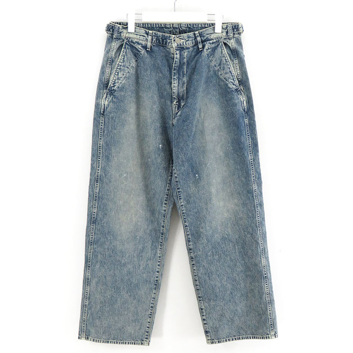 ULTERIOR 25AW ライトデニム ペインターパンツ アルテリア ULTERIOR/アルテリア】FADED LIGHT DENIM WORK PANTS UPT84-LC254-Bの