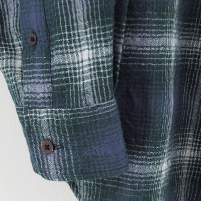 【10/3からポイント10%還元】<br>【AURALEE/オーラリー】<br>AIRY WOOL CHECK SHIRT <br>A25AS01WN