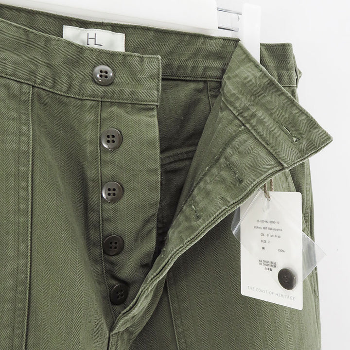 HERILL/ヘリル】USArmy HBT Bakerpants 25-030-HL-8090-10の通販