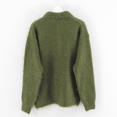 【10/3からポイント10%還元】<br>【AURALEE/オーラリー】<br>BRUSHED SUPER KID MOHAIR KNIT POLO <br>A25AP01KM