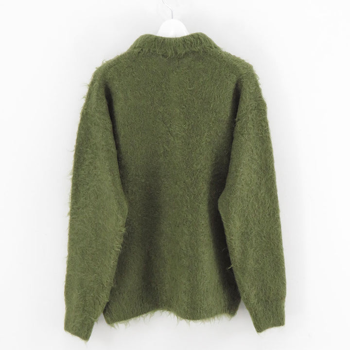 AURALEE モヘア　ポロニット　⭐︎週末限定お値下げ 2025年最新】brushed super kid mohair knit poloの人気アイテム