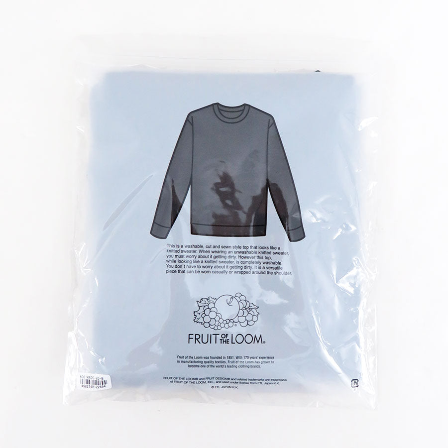 SALE 40%OFF ! <br/>【金子恵治×Fruit of the Loom】<br>LIKE A KNITTED SWEATER <br>80614400