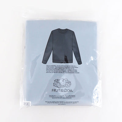 SALE 40%OFF ! <br/>【金子恵治×Fruit of the Loom】<br>LIKE A KNITTED SWEATER <br>80614400