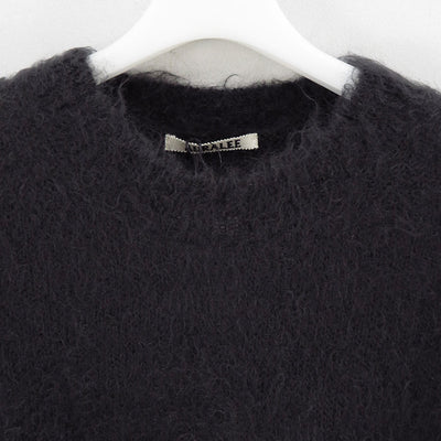 【10/3からポイント10%還元】<br>【AURALEE/オーラリー】<br>BRUSHED SUPER KID MOHAIR KNIT P/O <br>A25AP02KM