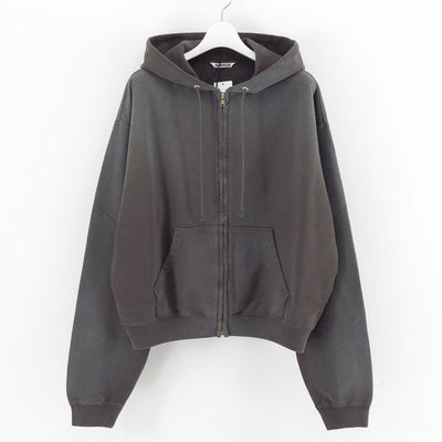 【10/3からポイント10%還元】<br>【AURALEE/オーラリー】<br>PRODUCT DYED PIMA LIGHT SWEAT ZIP PARKA <br>A25AP01MS