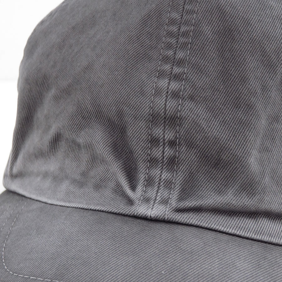 【10/3からポイント10%還元】<br>【AURALEE/オーラリー】<br>PRODUCT DYED FINX CHINO CAP MADE BY KIJIMATAKAYUKI <br>A25AC06CP