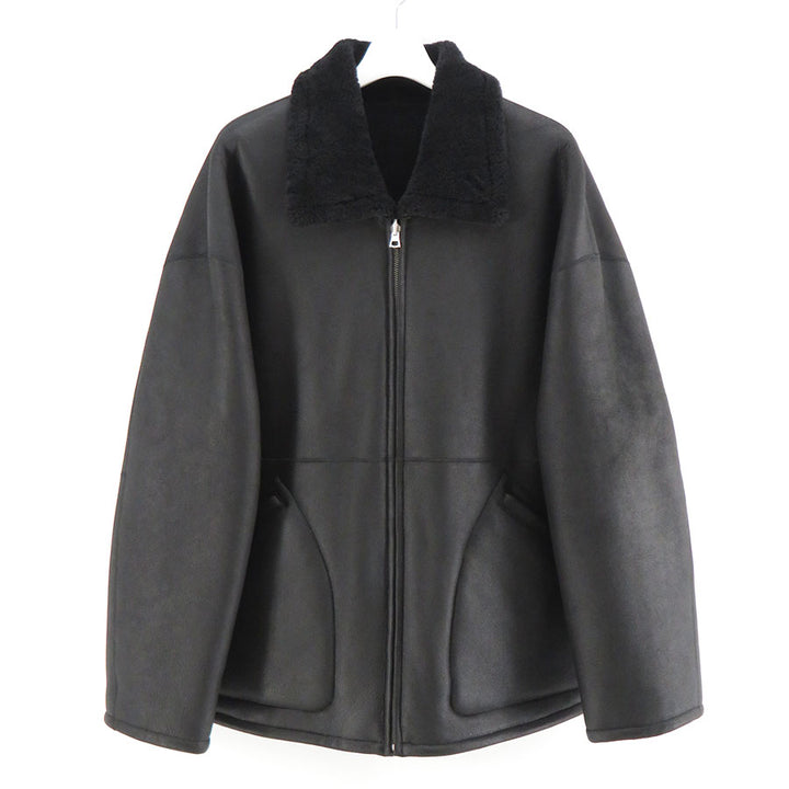 AURAREE ブルゾン AURALEE/オーラリー】MERINO MOUTON ZIP BLOUSON A26AB01MMの通販
