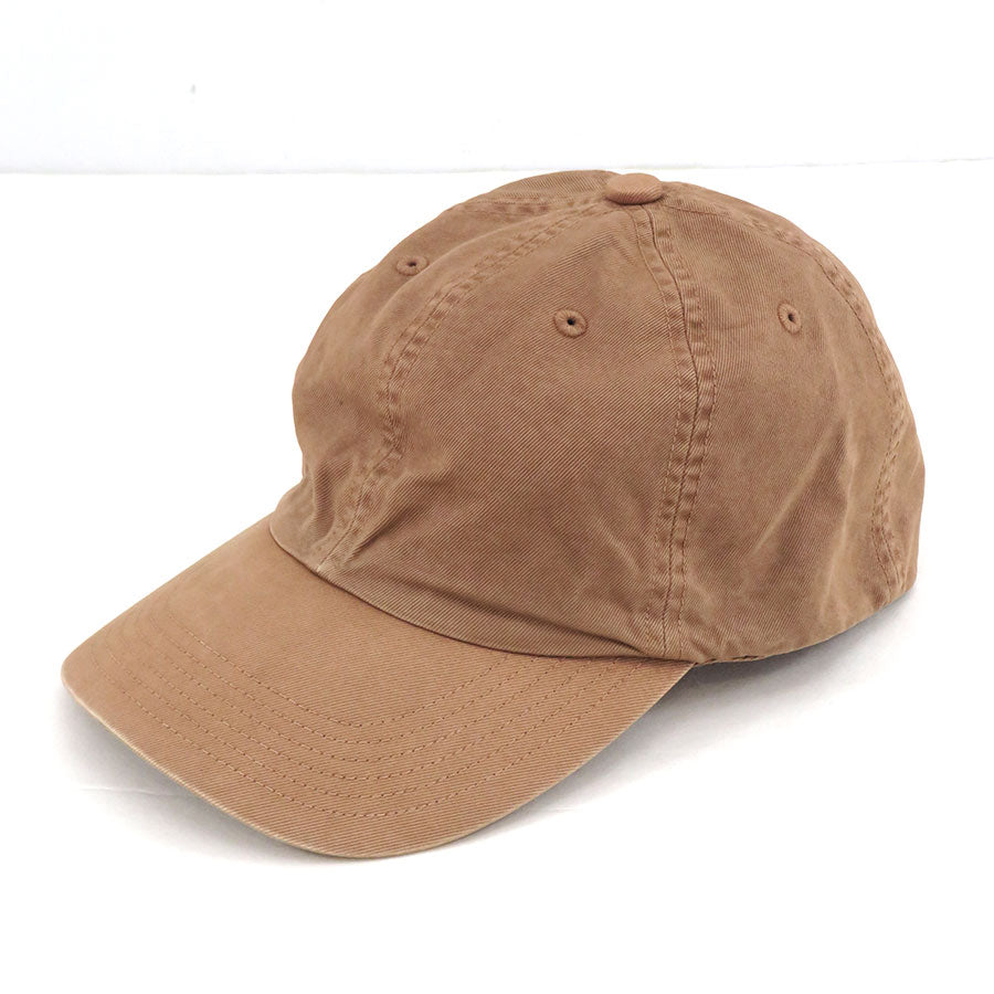 【10/3からポイント10%還元】<br>【AURALEE/オーラリー】<br>PRODUCT DYED FINX CHINO CAP MADE BY KIJIMATAKAYUKI <br>A25AC06CP