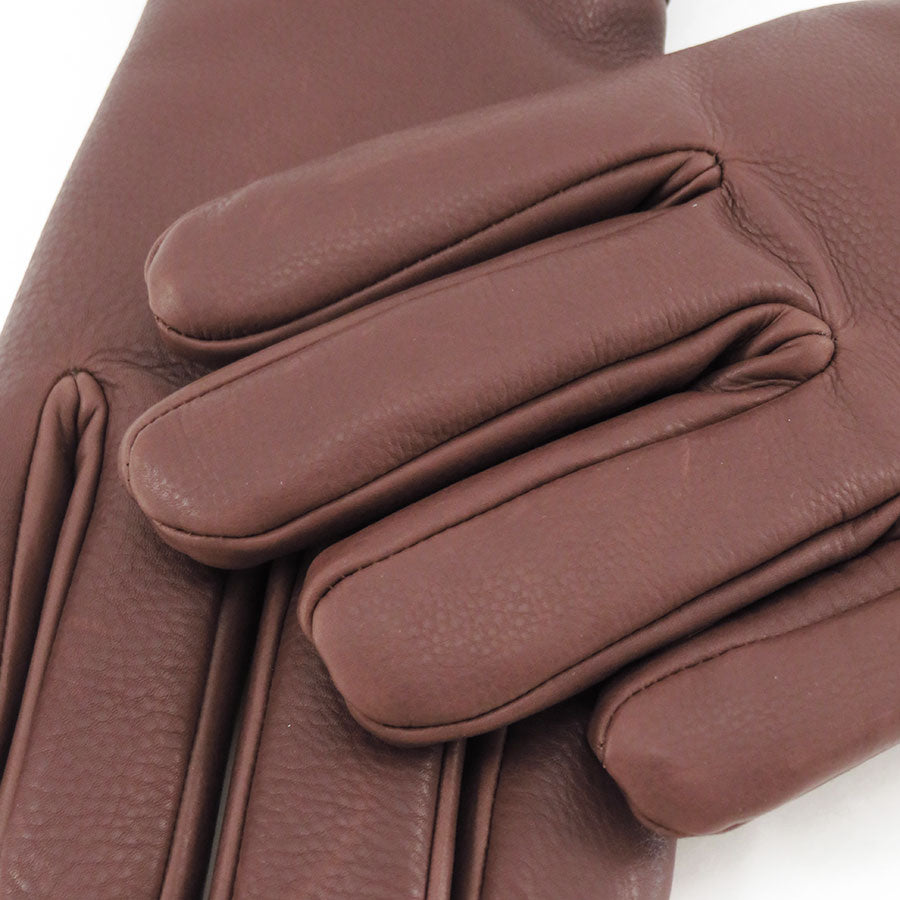 【10/3からポイント10%還元】<br>【AURALEE/オーラリー】<br>CALF LEATHER GLOVES <br>A25AG01DP