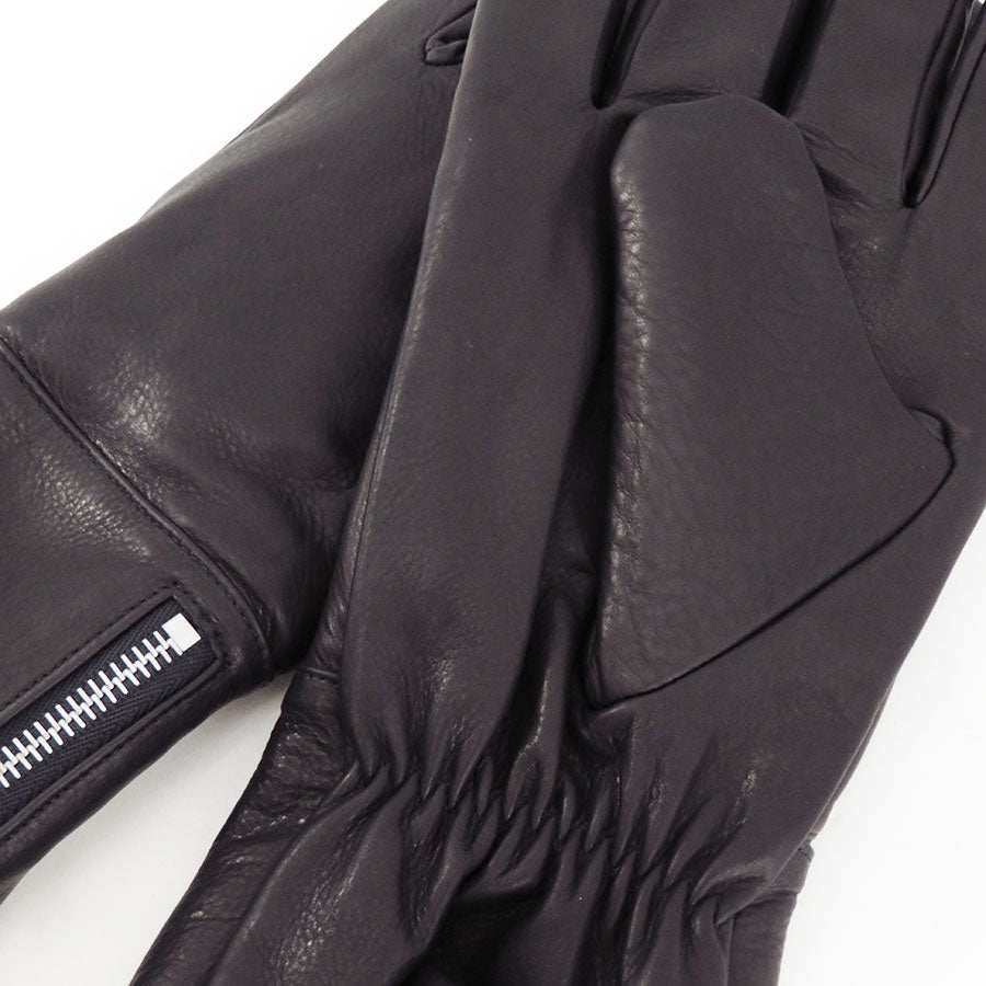 【10/3からポイント10%還元】<br>【AURALEE/オーラリー】<br>CALF LEATHER GLOVES <br>A25AG01DP