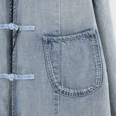 【Porter Classic/ポータークラシック】<br>CANNERY ROW DENIM CHINESE JACKET <br>PC-005-2620