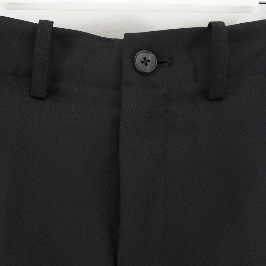 【nonnotte/ノノット】<br>Draping Crotch Box Pleats Trousers <br>N-24A-005