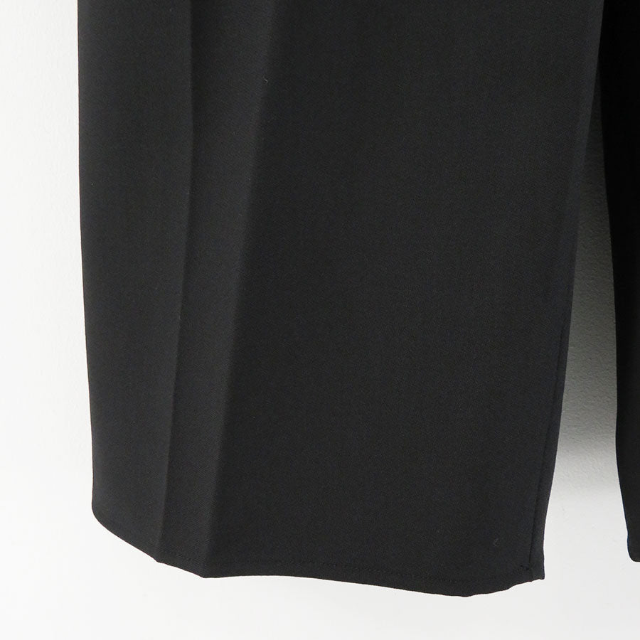 【nonnotte/ノノット】<br>Draping Crotch Box Pleats Trousers <br>N-24A-005