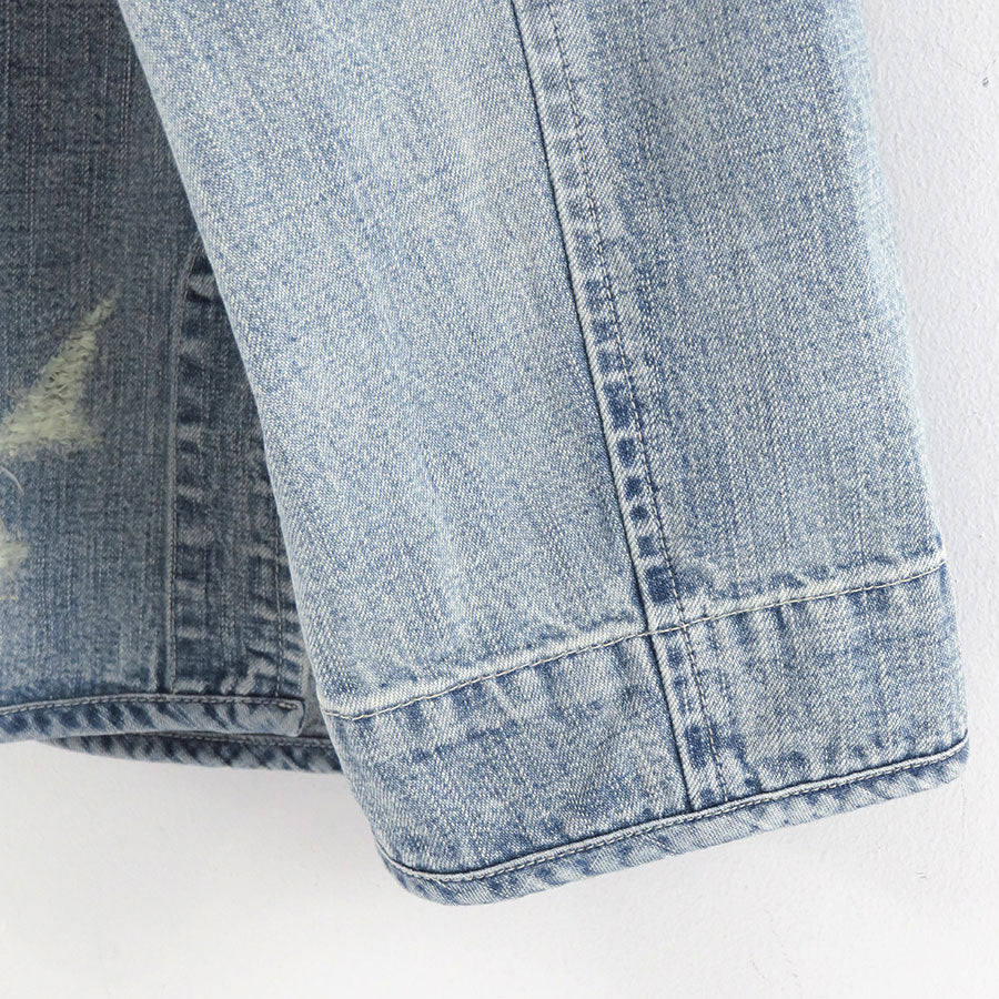【Porter Classic/ポータークラシック】<br>CANNERY ROW DENIM CHINESE JACKET <br>PC-005-2620