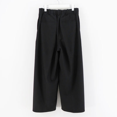 【nonnotte/ノノット】<br>Draping Crotch Box Pleats Trousers <br>N-24A-005