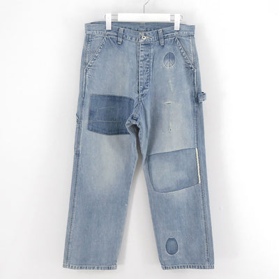 【Porter Classic/ポータークラシック】<br>CANNERY ROW DENIM PAINTER PANTS <br>PC-005-2619