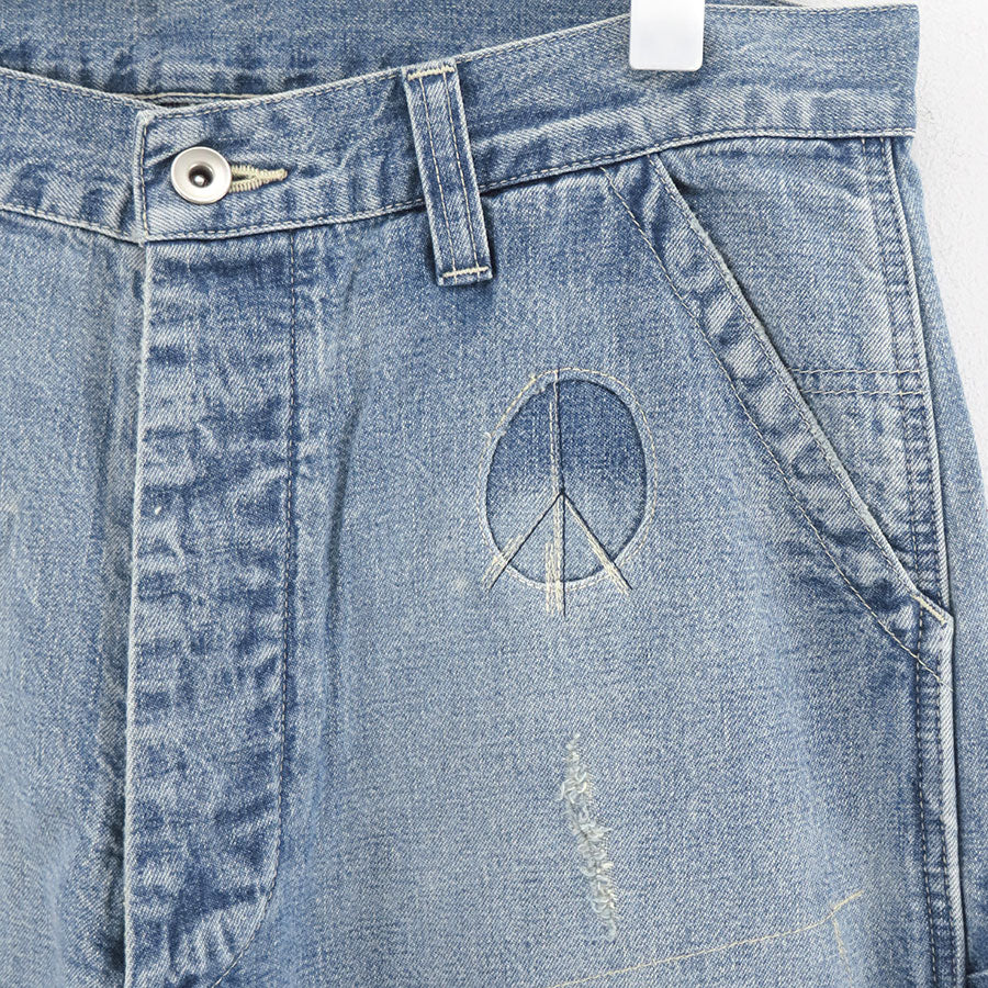 【Porter Classic/ポータークラシック】<br>CANNERY ROW DENIM PAINTER PANTS <br>PC-005-2619