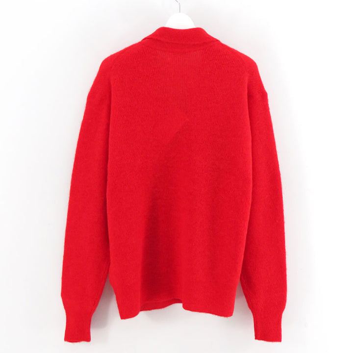 AURALEE/オーラリー】BABY SURI ALPACA SHEER KNIT SKIPPER POLO