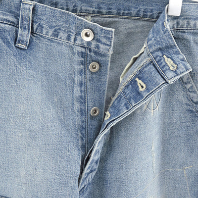 【Porter Classic/ポータークラシック】<br>CANNERY ROW DENIM PAINTER PANTS <br>PC-005-2619