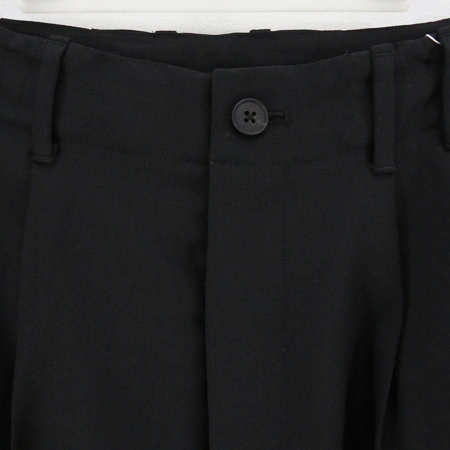 【nonnotte/ノノット】<br>2-Tuck Wide Tapered Trousers <br>N-24A-067