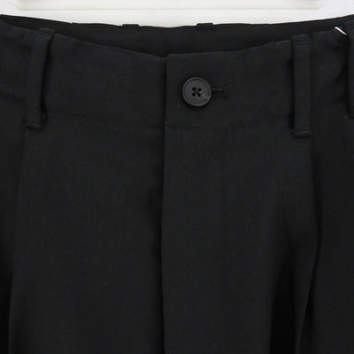 【nonnotte/ノノット】<br>2-Tuck Wide Tapered Trousers <br>N-24A-067