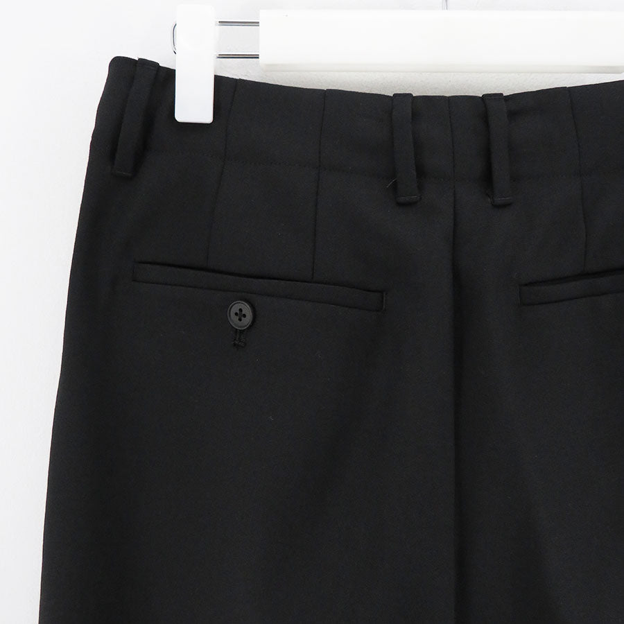 【nonnotte/ノノット】<br>2-Tuck Wide Tapered Trousers <br>N-24A-067