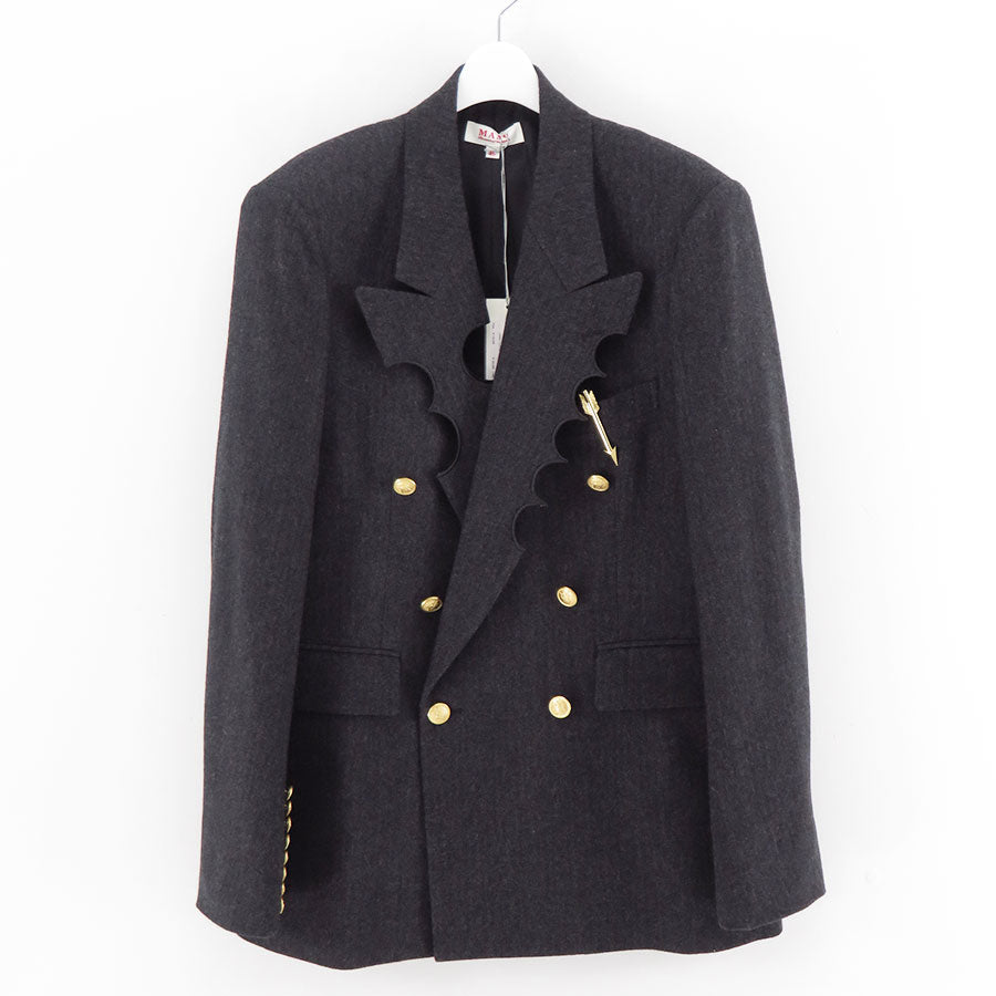 【M A S U/エムエーエスユー】<br>CRATER TAILORED JACKET <br>M25F9JK001