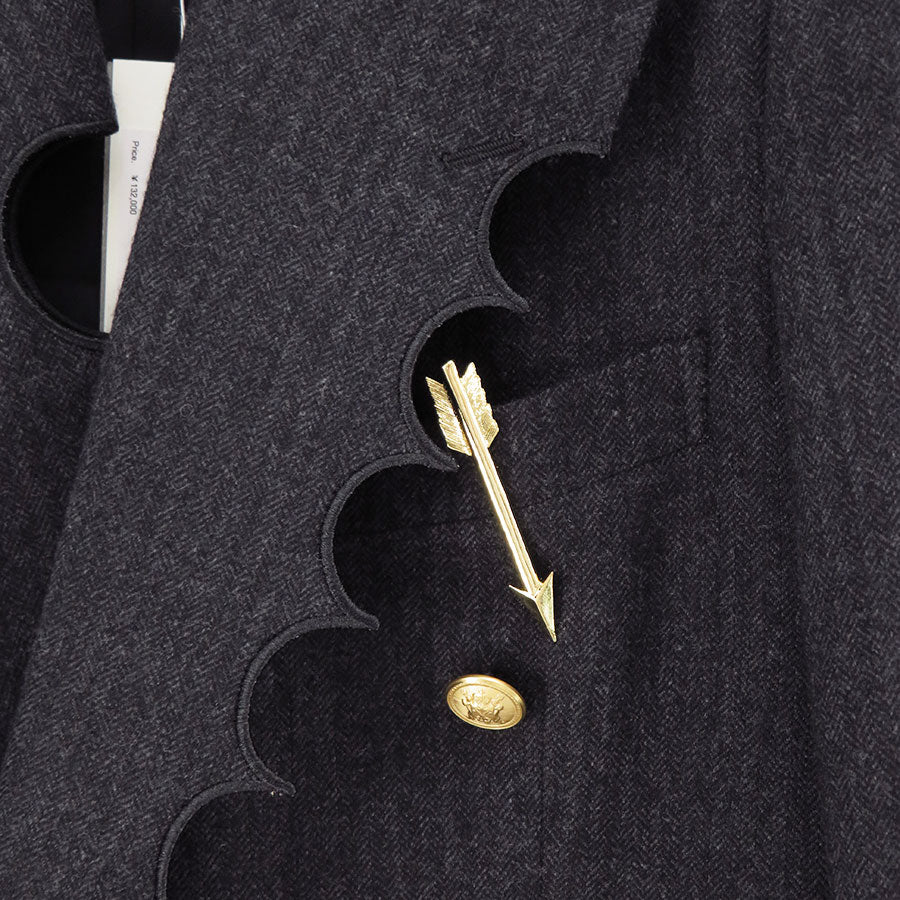 【M A S U/エムエーエスユー】<br>CRATER TAILORED JACKET <br>M25F9JK001