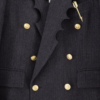 【M A S U/エムエーエスユー】<br>CRATER TAILORED JACKET <br>M25F9JK001