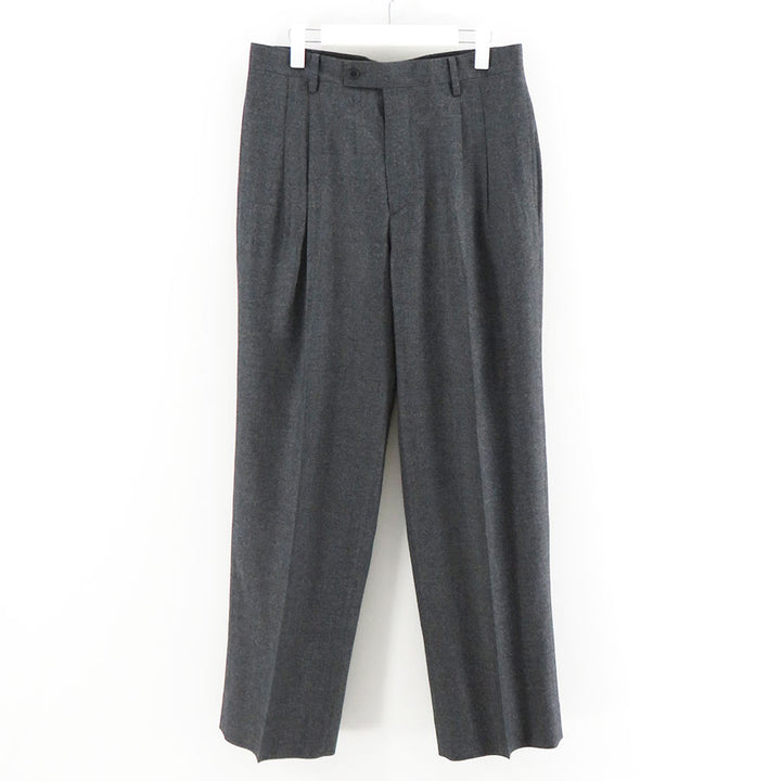 AURALEE/オーラリー】SUPER LIGHT WOOL TWO-TUCK SLACKS A26AP03OSの