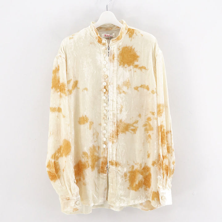 M A S U/エムエーエスユー】VICRORIAN ZIP-UP SHIRT M25F9SL002の通販