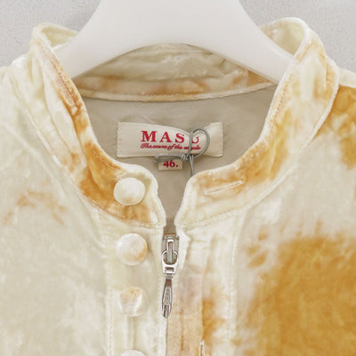 【M A S U/エムエーエスユー】<br>VICRORIAN ZIP-UP SHIRT <br>M25F9SL002