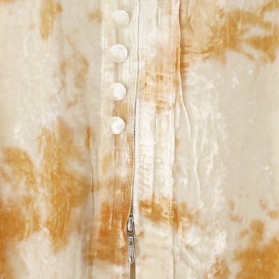 【M A S U/エムエーエスユー】<br>VICRORIAN ZIP-UP SHIRT <br>M25F9SL002