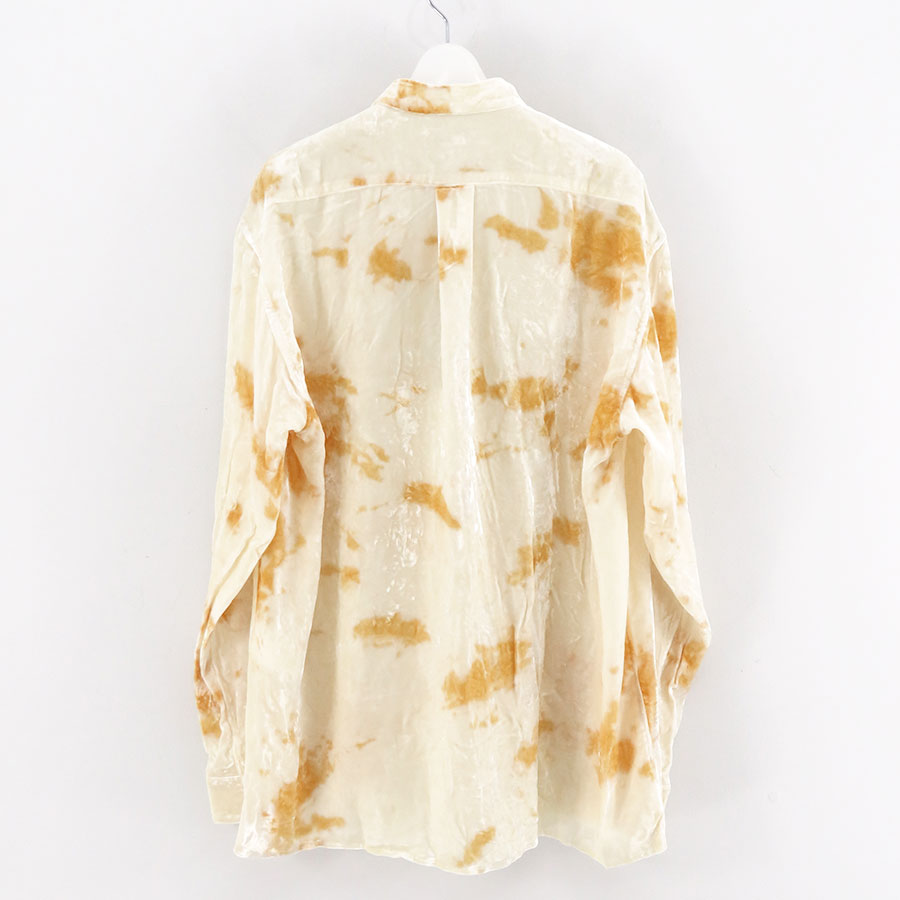 【M A S U/エムエーエスユー】<br>VICRORIAN ZIP-UP SHIRT <br>M25F9SL002
