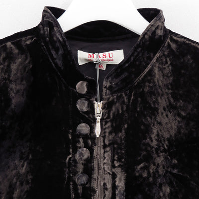 【M A S U/エムエーエスユー】<br>VICRORIAN ZIP-UP SHIRT <br>M25F9SL002