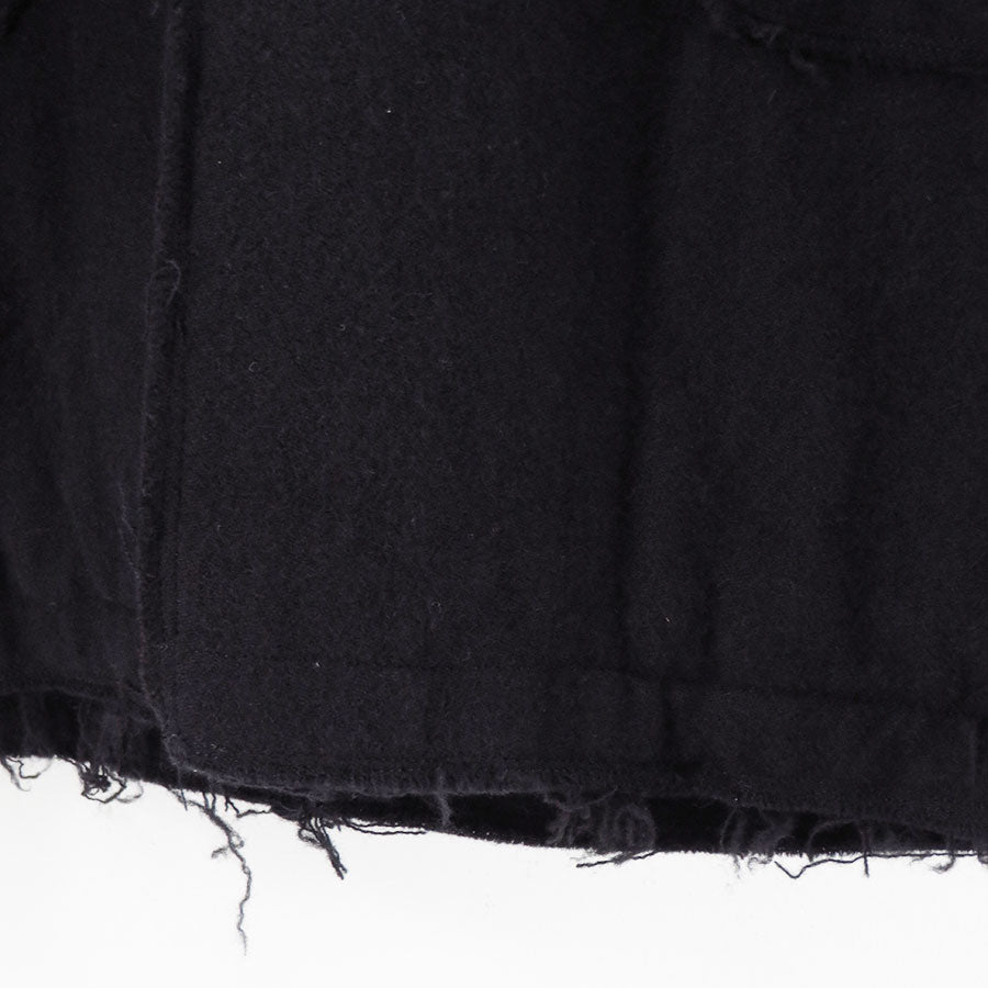 【COMME des GARCONS HOMME】<br>ウールツイードヘリンボーン製品洗3Bコート <br>HP-C003-051
