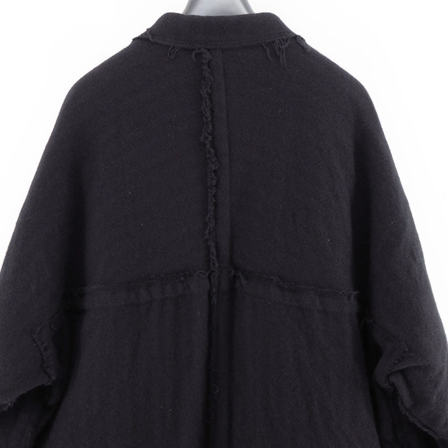 【COMME des GARCONS HOMME】<br>ウールツイードヘリンボーン製品洗3Bコート <br>HP-C003-051