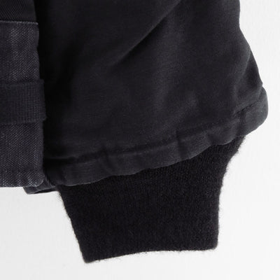 【COMME des GARCONS HOMME】<br>綿オックス×多素材MIX製品加工A-1デッキジャケット <br>HP-J021-051