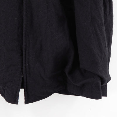 【COMME des GARCONS HOMME】<br>ウールサージ製品縮絨ステンカラーコート <br>HP-C101-051