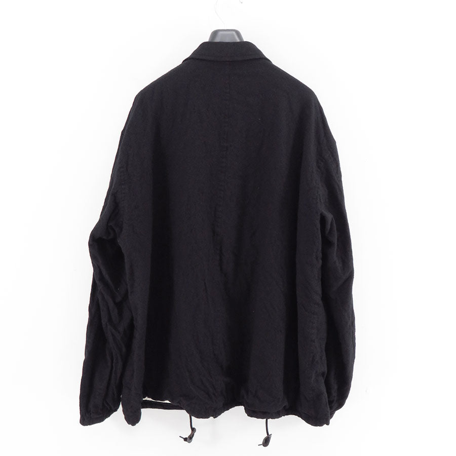 【COMME des GARCONS HOMME】<br>ウールサージ製品縮絨3Bジャケット <br>HP-J105-051