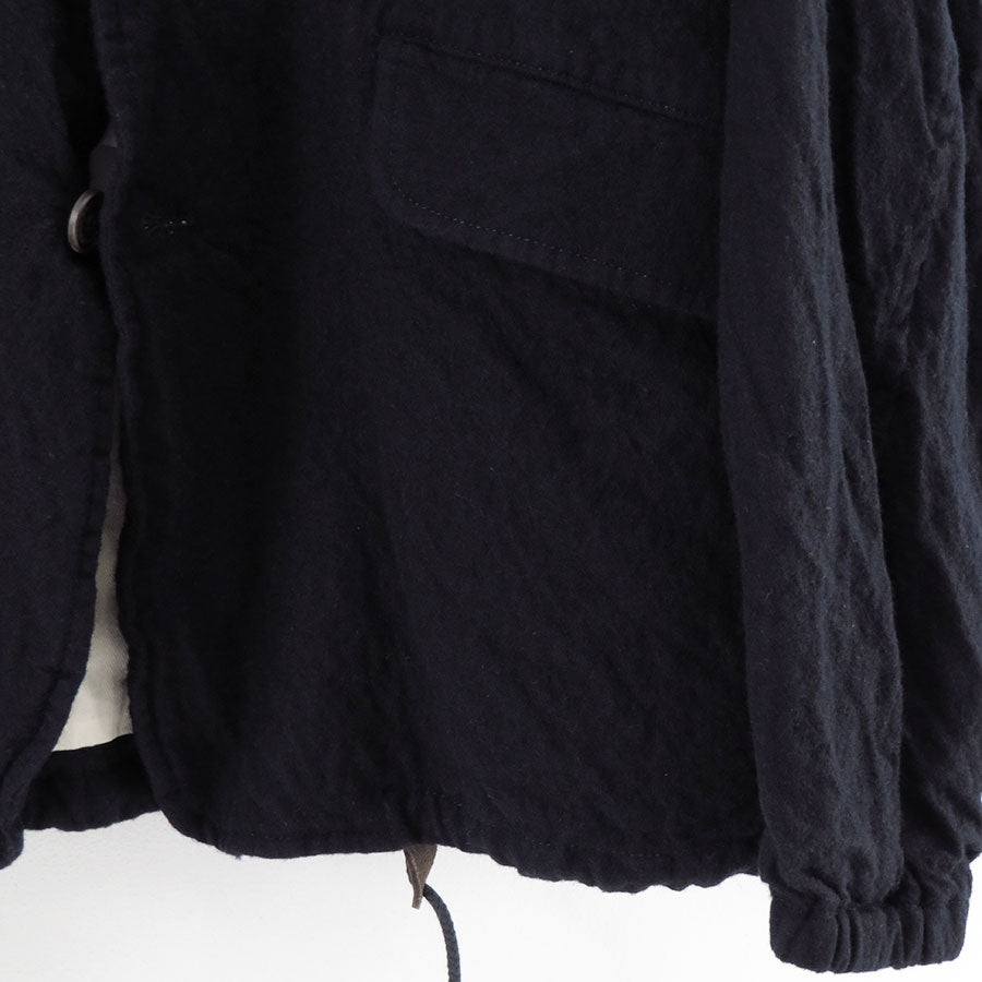 【COMME des GARCONS HOMME】<br>ウールサージ製品縮絨3Bジャケット <br>HP-J105-051