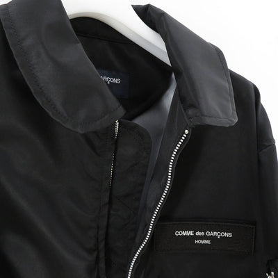 【COMME des GARCONS HOMME】<br>ナイロンツイル3層ジャケット <br>HN-J006-051