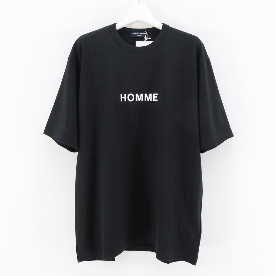 【COMME des GARCONS HOMME】, 綿度詰天竺製品プリントTシャツ , HN-T103-051