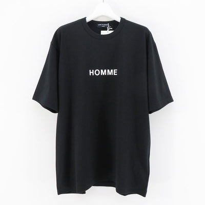 【COMME des GARCONS HOMME】<br>綿度詰天竺製品プリントTシャツ <br>HN-T103-051