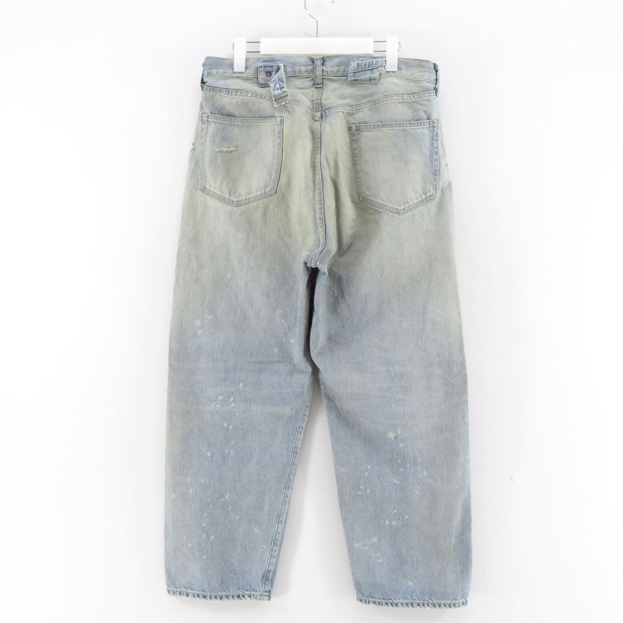 A.PRESSE/アプレッセ】No.37 Washed Wide Denim Pants 25SAP-04