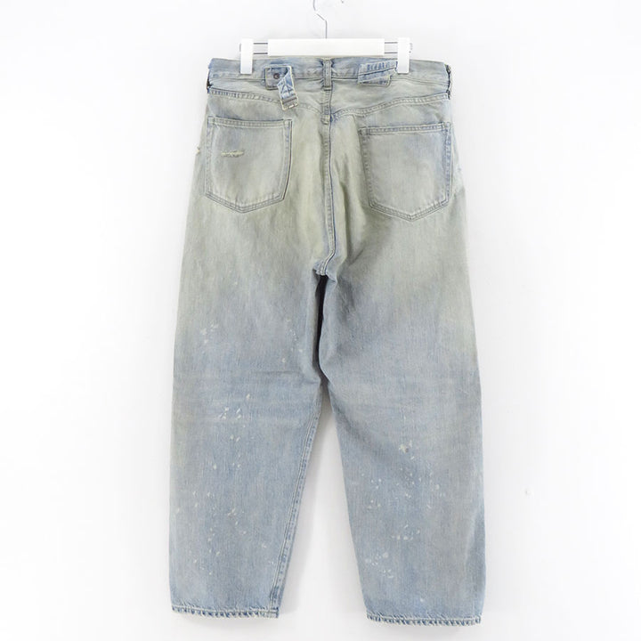 A.PRESSE/アプレッセ】No.37 Washed Wide Denim Pants 25SAP-04 A.PRESSE/アプレッセ】No.37 Washed Wide Denim Pants 25SAP-04