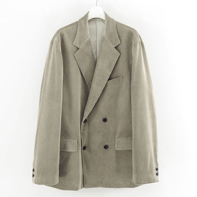 【Graphpaper/グラフペーパー】<br>Suvin Corduroy Compact Shoulder Double Jacket <br>GM253-20364