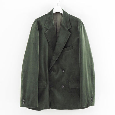 【Graphpaper/グラフペーパー】<br>Suvin Corduroy Compact Shoulder Double Jacket <br>GM253-20364