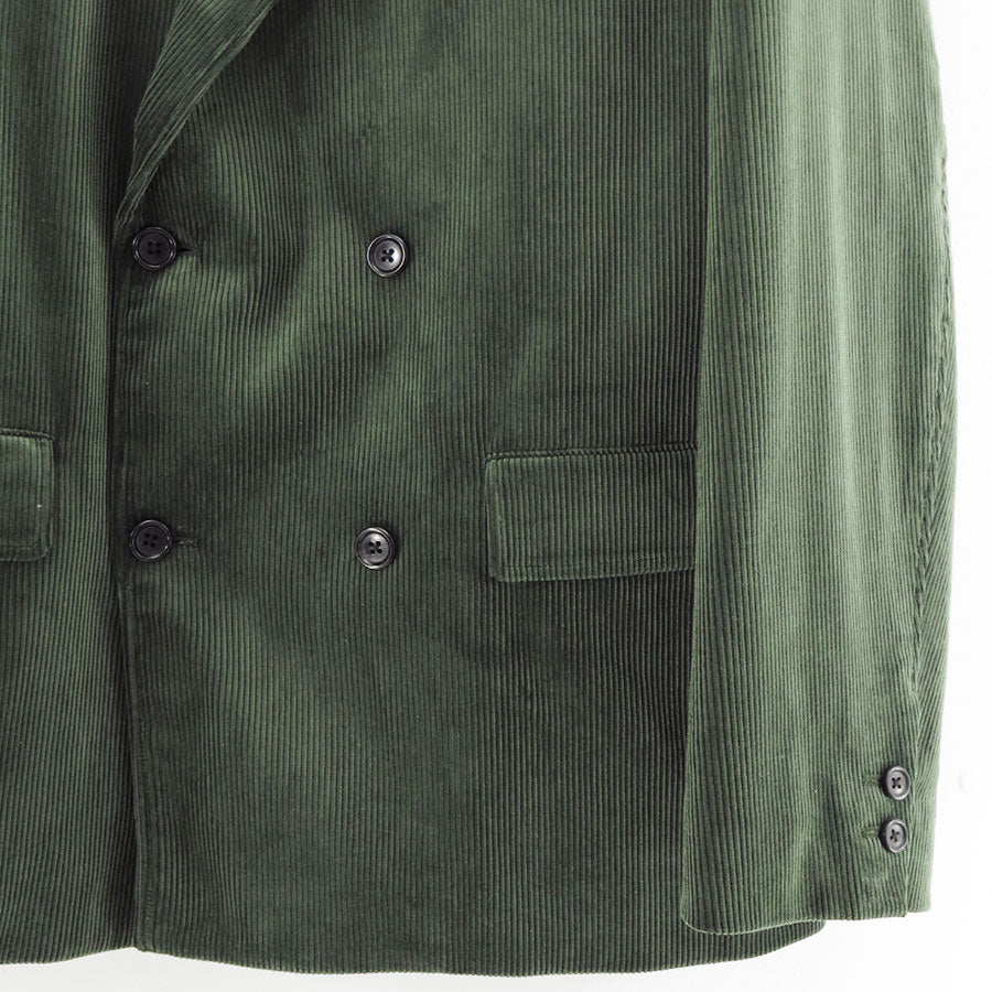 【Graphpaper/グラフペーパー】<br>Suvin Corduroy Compact Shoulder Double Jacket <br>GM253-20364